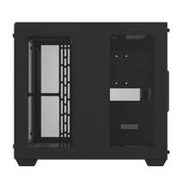 darkflash computer case - darkFlash C285, skaidri/juoda - 4 nuotrauka