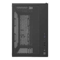 darkflash computer case - darkFlash C285, skaidri/juoda - 7 nuotrauka