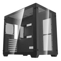 darkflash computer case - darkFlash C285, skaidri/juoda - 8 nuotrauka