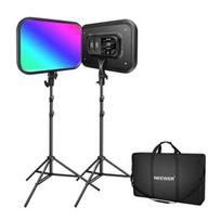 led lempa - Neewer RGB168 LED Studijinis Rinkinys, 60W, 2500-8500K, 2 vnt. - 2 nuotrauka