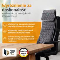 medisana mc - Medisana MC 700 Shiatsu masažo kilimėlis, Juodas (Black) - 3 nuotrauka