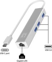 usb network adapter - LevelOne USB-0504 Gigabit Type-C - 4 nuotrauka