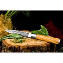 olivia virtuve - Virtuvinis peilis Style De Vie Olive Forged Utility, medis/japoniškas plienas - 3 nuotrauka