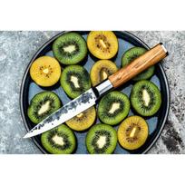 olivia virtuve - Virtuvinis peilis Style De Vie Olive Forged Utility, medis/japoniškas plienas - 4 nuotrauka