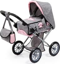 leles vezimelis - Bayer - Dolls Pram - City Star - Grey (13633AA) - 2 nuotrauka