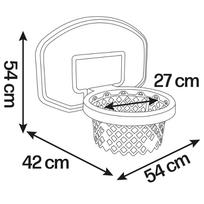 vaikiskas krepsinis - Krepšinio lankas 4IQ, 45 cm - 3 nuotrauka