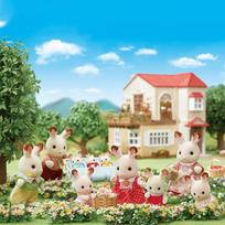 sylvanian families triusiuku - SYLVANIAN FAMILIES Šilkinių triušiukų šeimynėlė, 4030 - 2 nuotrauka