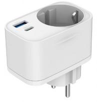 universalus pakrovejas - CHARGER USB UNIVERSAL 20W WHT/2P AC TA-ACPDQC20-01-W GEMBIRD - 6 nuotrauka