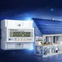 itampos keitiklis - Qoltec 50980 trifazis energijos skaitiklis su atstatymu 400V 100A - 2 nuotrauka