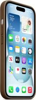 apple 15 with magsafe - Apple "FineWoven Case with MagSafe iPhone 15 (MT3C3ZM/ A)" Taupe - 2 nuotrauka