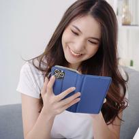 atverciamas telefonas - Dėklas Oem Smart Case knyga Google Pixel 9a tamsiai mėlynas (Navy) - 7 nuotrauka