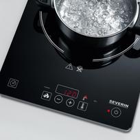 indukcines mini - Severin KP 1071 Juodas (Black) - 2 nuotrauka