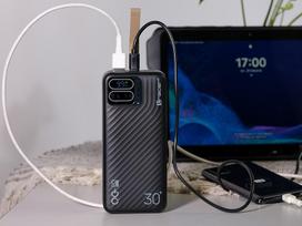 isorine baterija 30000 - Tracer Blaze 30000mAh 65W juodas - 2 nuotrauka