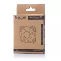 fractal design - Fractal Design Silent Series R3 50mm Juodas/Baltas (Black/White) Ventiliatorius - 4 nuotrauka