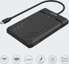 ssd usb 3 2 - Unitek Y-3036A DiskGuard Raiden 2,5" USB-C į SATA III HDD/SSD korpusas Juodas (Black) - 2 nuotrauka