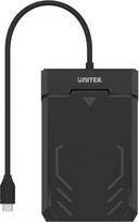 ssd usb 3 2 - Unitek Y-3036A DiskGuard Raiden 2,5" USB-C į SATA III HDD/SSD korpusas Juodas (Black) - 3 nuotrauka