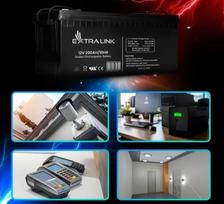 12v 200a - Extralink Akumuliatorius AGM 12V 200AH - 2 nuotrauka