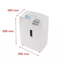 popieriaus smulkintuvai - HSM Popieriaus Smulkintuvas - Shredstar X12pro, Sidabrinis - 6 nuotrauka