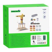 medinis garazas - Tooky Toy Medinis Jūrų krovimo stotis TJ192A - 2 nuotrauka