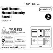 montessori zaislai - Masterkidz Montessori mokomoji lenta „Uoslės pojūtis“ 6955920015822 - 2 nuotrauka