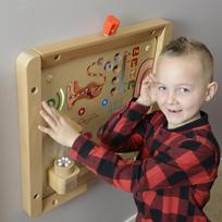 zmogaus kunas - Masterkidz Montessori klausos pojūčio ugdymo lenta - 5 nuotrauka