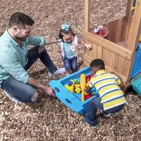 namelis ciuozykla - Step2 medinė nuotykių žaidimų aikštelė su čiuožykla - 3 nuotrauka