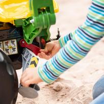 krautuvas zaislas - Ekskavatorinio krautuvo kaušas Rolly Toys 409358 RollyBackhoe John Deere - 4 nuotrauka