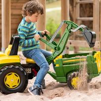 krautuvas zaislas - Ekskavatorinio krautuvo kaušas Rolly Toys 409358 RollyBackhoe John Deere - 5 nuotrauka