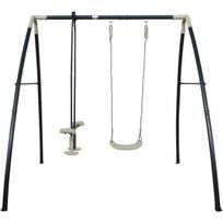 lauko supynes vaikams - Sūpynės vaikams AXI, metalinis rėmas, žalias (Green) - 5 nuotrauka
