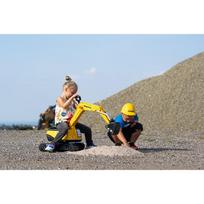 kask salmas - Paspiriamas ekskavatorius Falk Komatsu, geltonas (Yellow) - 5 nuotrauka