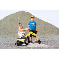 kask salmas - Paspiriamas ekskavatorius Falk Komatsu, geltonas (Yellow) - 8 nuotrauka
