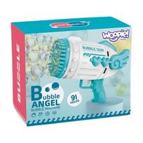 muilas - Woopie Muilo burbulų pistoletas 91 skylių Mėlynas (Blue) - 4 nuotrauka