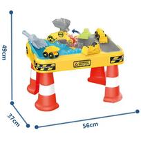 vandens stalas zaislai - Woopie vandens stalas 2in1 smėlio dėžė - statybvietė + 4 automobiliai 12vnt. - 3 nuotrauka