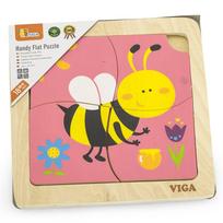 bitute - Viga 50138 medinė dėlionė Bitė, 4 det. - 3 nuotrauka