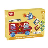 detia dezutes - Tooky Toy Montessori magnetinė dėlionė, 80 det. - 3 nuotrauka