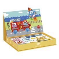 detia dezutes - Tooky Toy Montessori magnetinė dėlionė, 80 det. - 4 nuotrauka