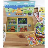 detia dezutes - Tooky Toy Montessori magnetinė dėlionė, 80 det. - 6 nuotrauka
