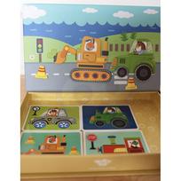 detia dezutes - Tooky Toy Montessori magnetinė dėlionė, 80 det. - 8 nuotrauka