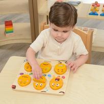 montessori zaislai - Emocijų lenta Masterkidz Montessori - 6 nuotrauka