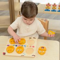 montessori zaislai - Emocijų lenta Masterkidz Montessori - 8 nuotrauka