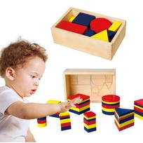 medines kaladeles - Viga Logic Blocks 56164 - 3 nuotrauka