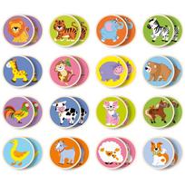 atminties zaidimas - Viga VIGA 51308 GRA MEMO ANIMALS (1560, Viga) - 6 nuotrauka