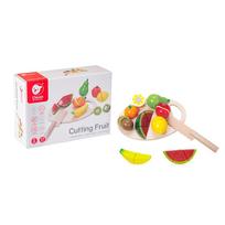 medinis zaislas - Classic World medinis vaisių pjaustymo rinkinys su Velcro - 4 nuotrauka