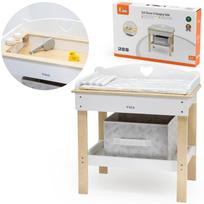 kudikiu voniukes - Viga Toys Medinis vystymo stalas 2in1 su vonelės funkcija - 4 nuotrauka