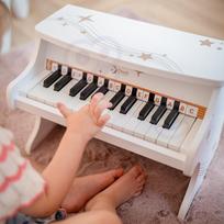 baltas pianinas - Classic World Fortepijonas „Classic World“ - baltas - 12 nuotrauka