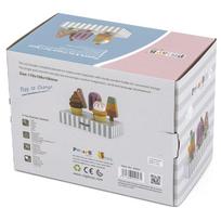 medinis stovas - Mediniai spalvoti ledai VIGA PolarB su stovu Icecream 5vnt, 44057 - 8 nuotrauka