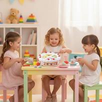 mediniai pjaustymo vaisiai - Woopie VUOPOS Šeimos tortas ir Vaisiai, skirti karščiavimui su saldainiais - 8 nuotrauka