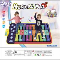 lavinamasis kilimelis - Woopie interaktyvus muzikinis šokių kilimėlis XXL, 140 x 70 cm - 2 nuotrauka
