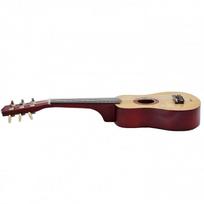 vaikiskos gitaros - Medinė gitara vaikams, raudona, 21 coliai, 6 stygos, Viga - 7 nuotrauka