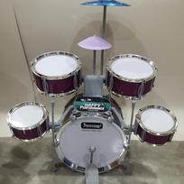 bugnu rinkinys - WOOPIE Elektroniniai mokomieji būgnai vaikams 5 būgnai 1 lėkštė (Cymbal) - 2 nuotrauka